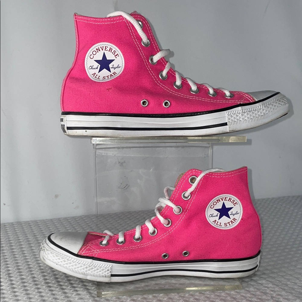 Converse Women's Pink High-Top Athletic Shoes
